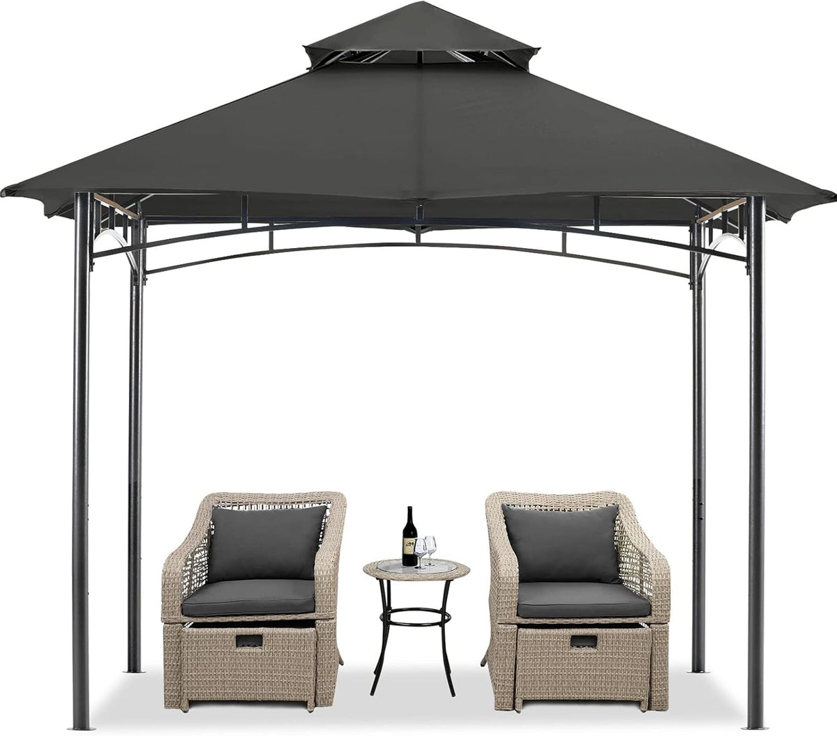 11x11 Navy Blue Outdoor Gazebo D729727