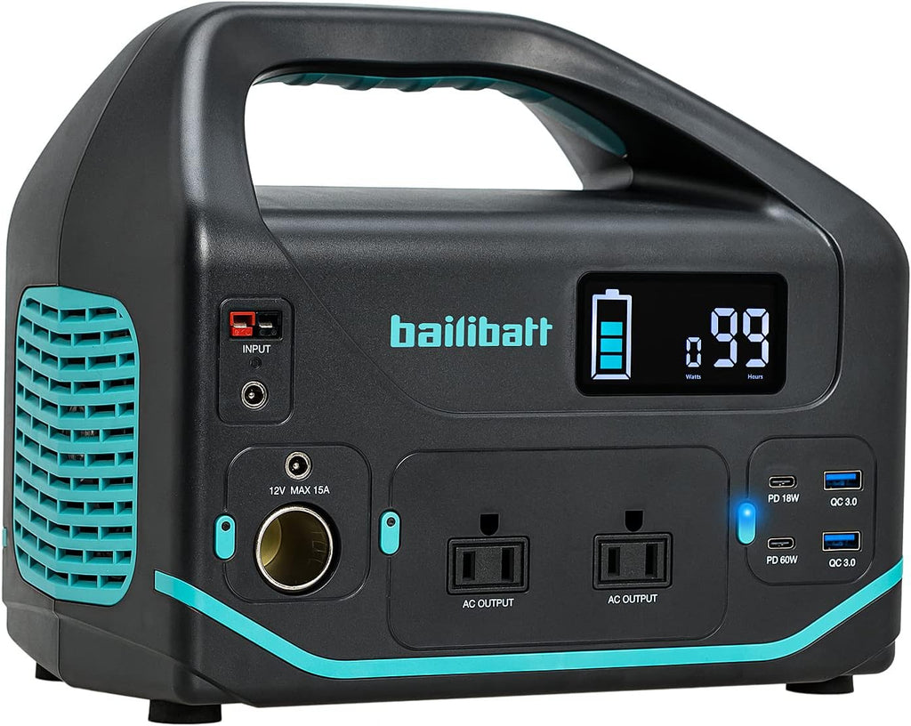 500W Portable Power Station 555Wh Solar Generator X96294