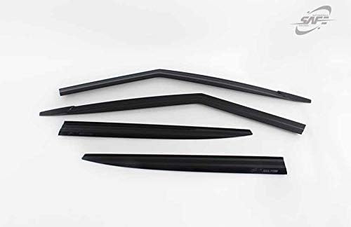 Side Window Door Visors Wind Deflectors Pack of 2 I637