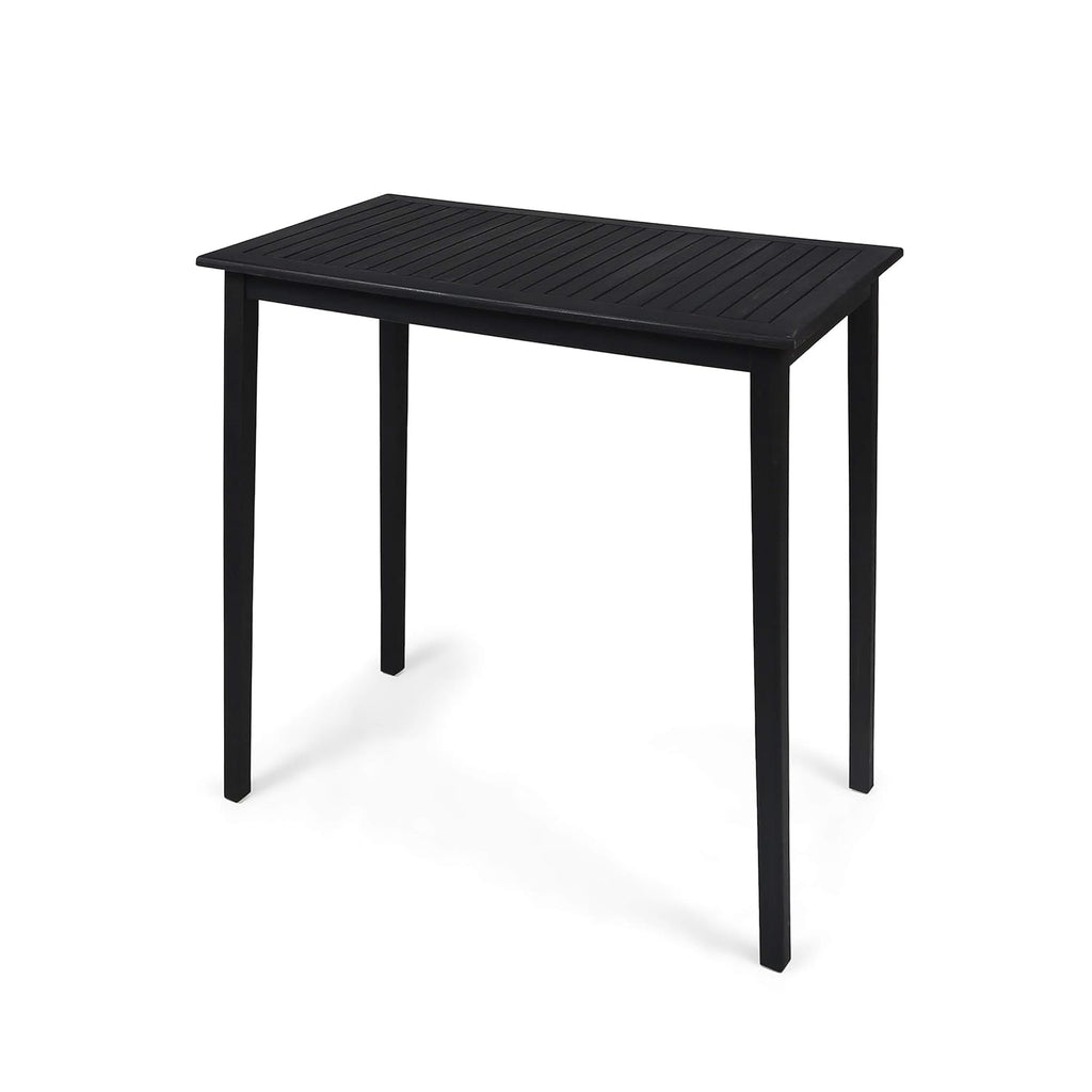 Acacia Wood Rectangle Bar Table W519