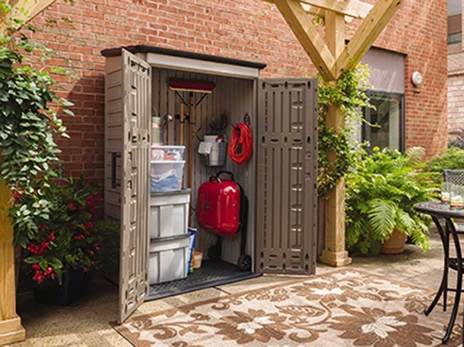 Large Vertical Outdoor Storage Shed L243