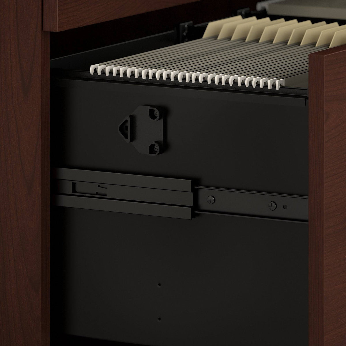 Storm Gray Lateral File Cabinet Q8595