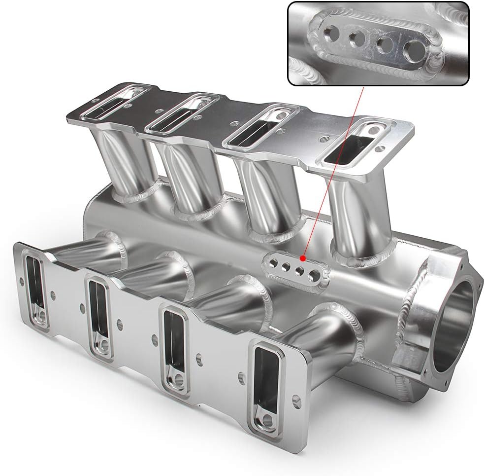 Racing Intake Manifold 92mm Throttle Body Sheet Metal Fabricated EFI C53267