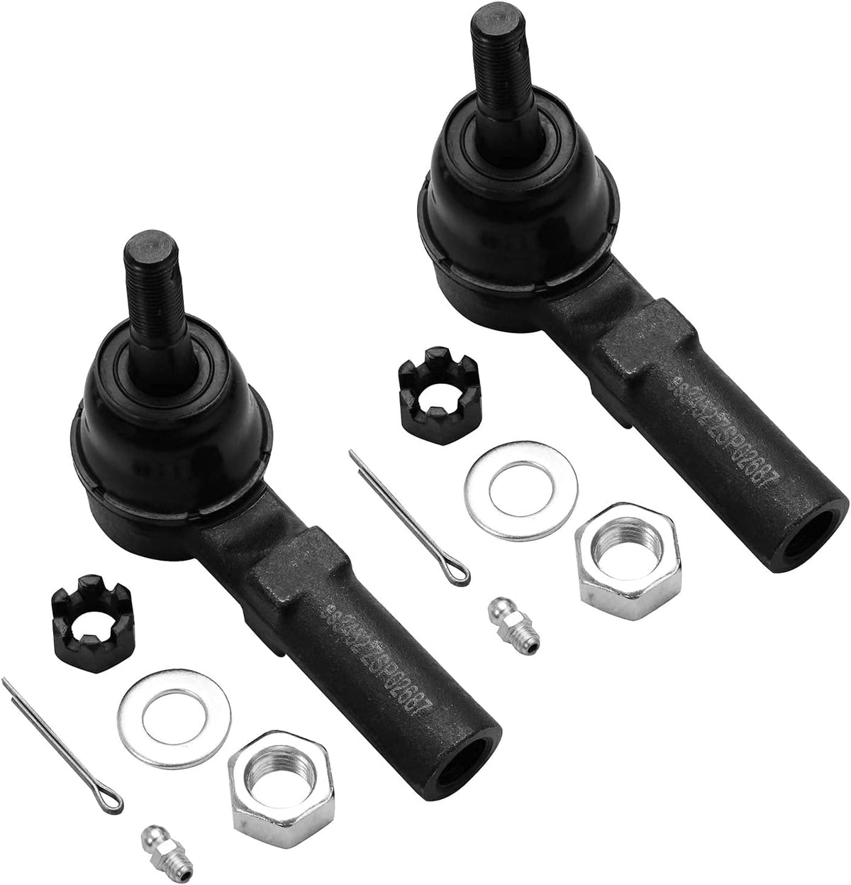 Front Lower Control Arms Sway Bars Outer Tie Rods 6pc Set R331