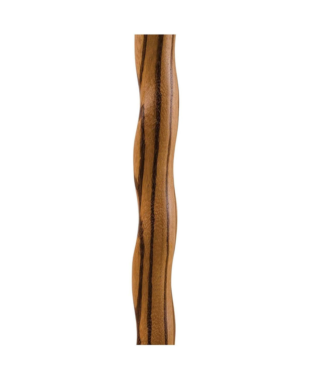 37x22 Twisted Zebrawood Walking Cane J3402