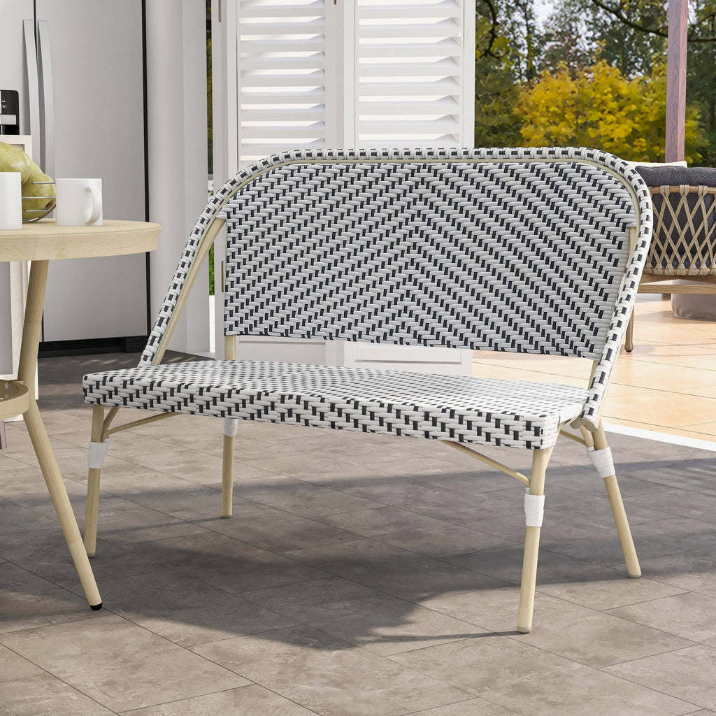 Natural Tone Patio Bench S789957