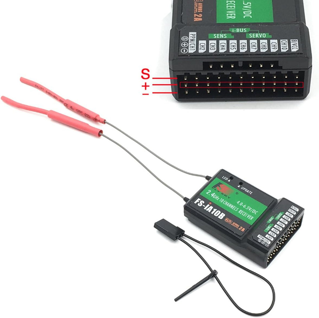 10CH 2.4GHz RC Transmitter and Receiver S8991