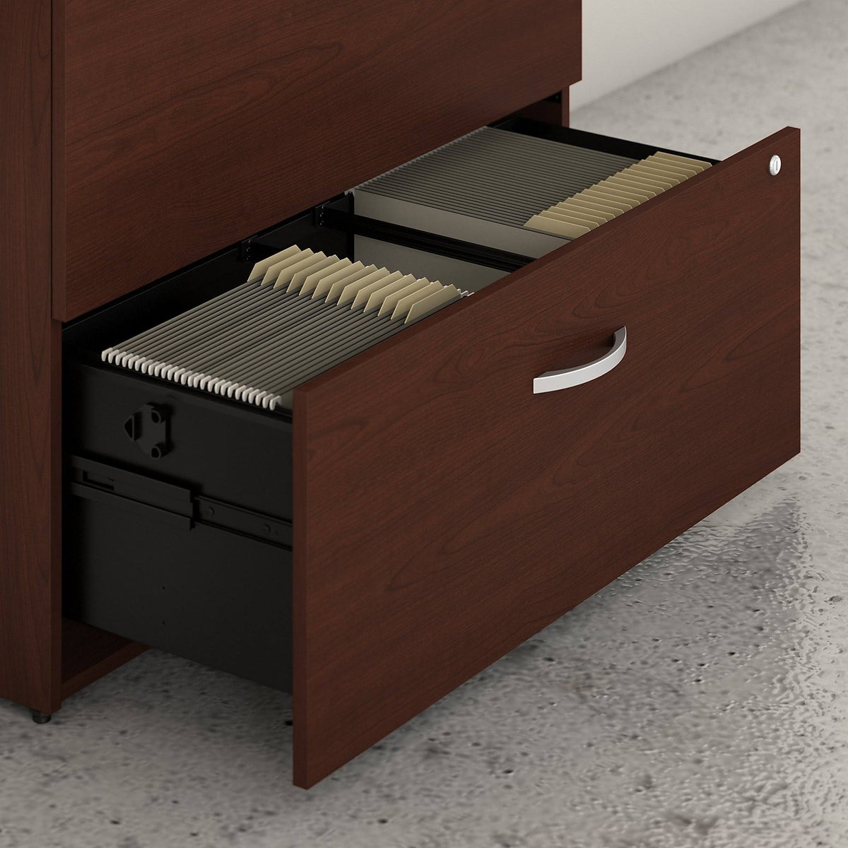 Storm Gray Lateral File Cabinet Q8595
