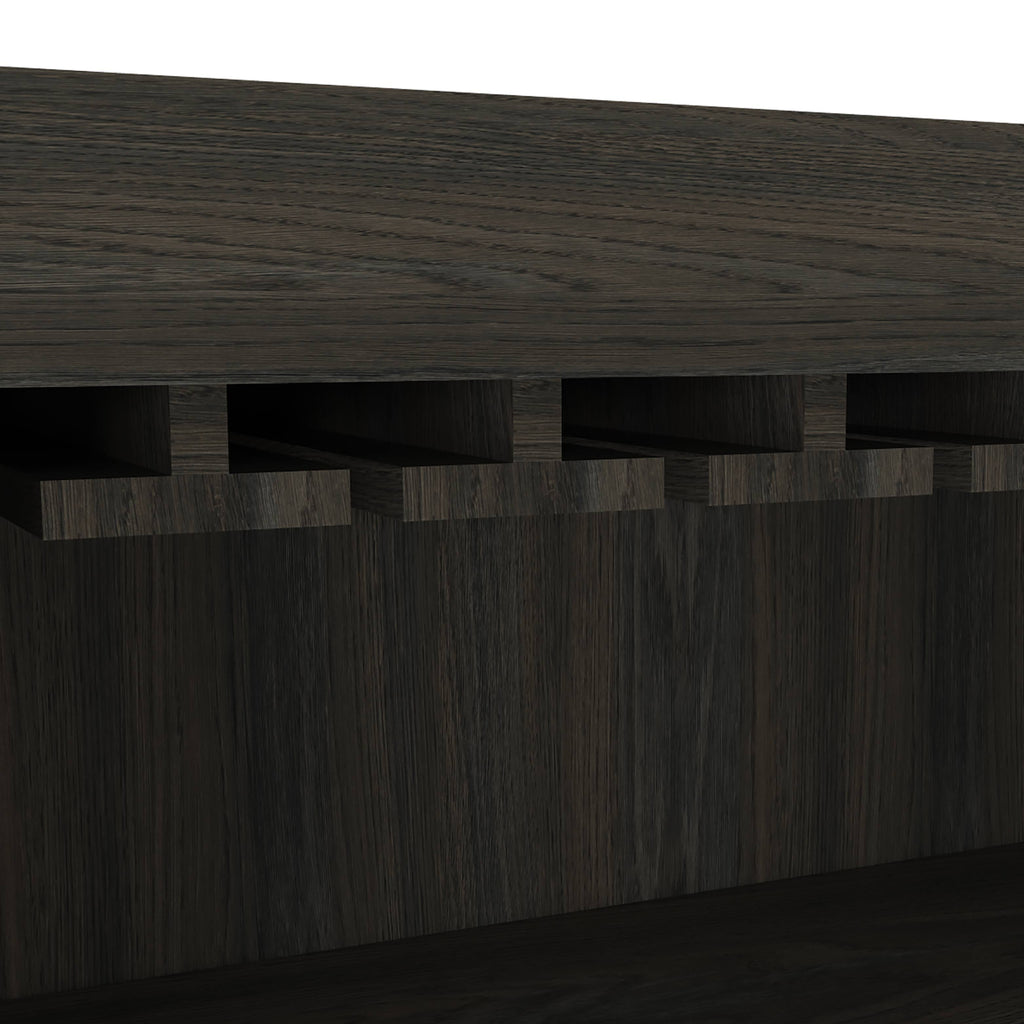 Dark Brown Bar Cabinet M779