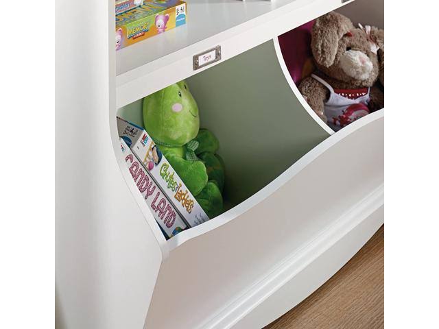 Soft White Bookcase/Footboard Y39237