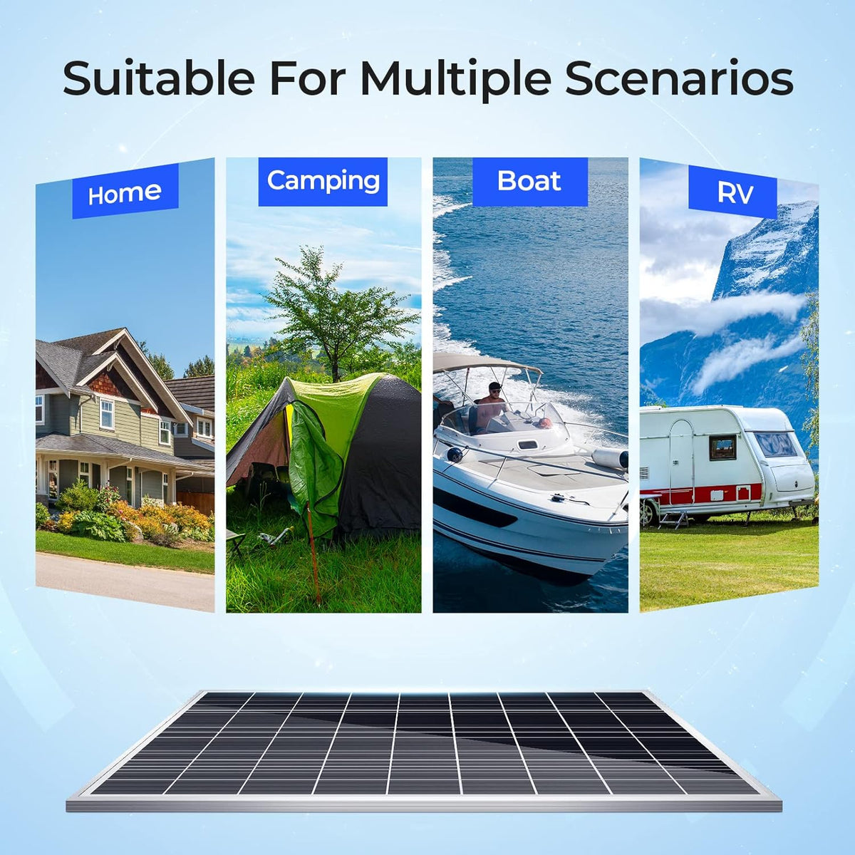180 Watts Monocrystalline Solar Panel E360947