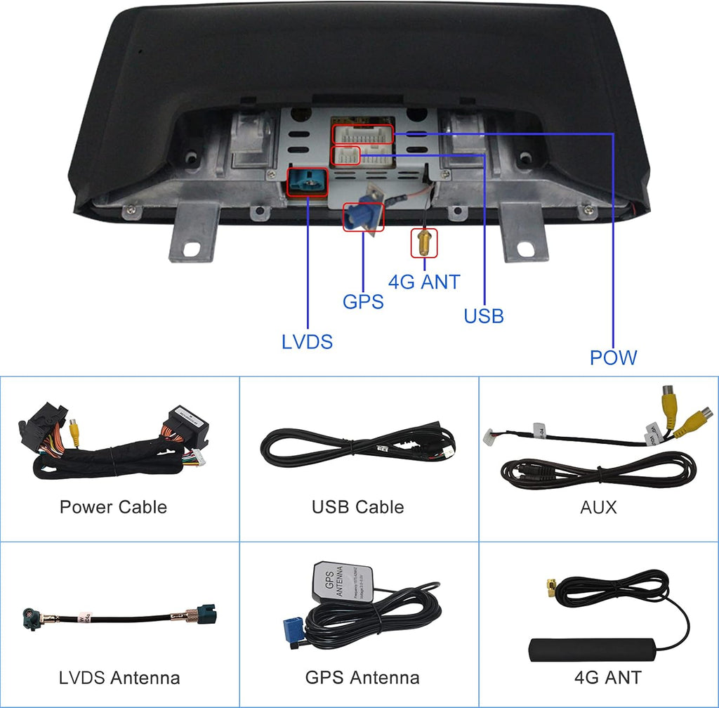 Android 10 Car Stereo Multimedia Player for BMW 3/4 M3 M4 2012-2016 I37204