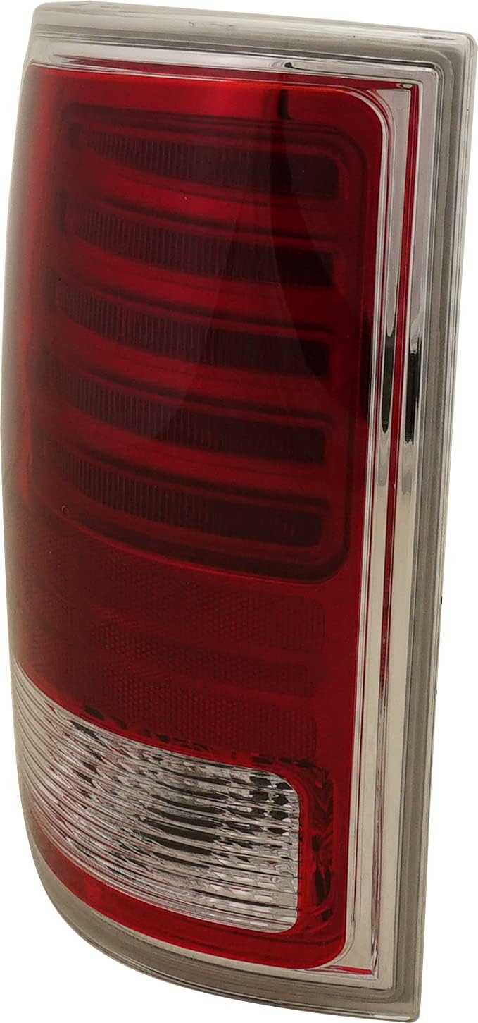 Clear & Red Lens Tail Light Driver Side O7922