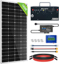 800WH Solar Power System with 195W Solar Panel and 512WH Power Station P32381