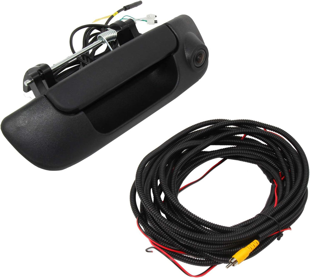 Tailgate Handle with Backup Camera Black W779