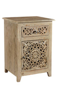 Distressed Grey Accent Cabinet W67708