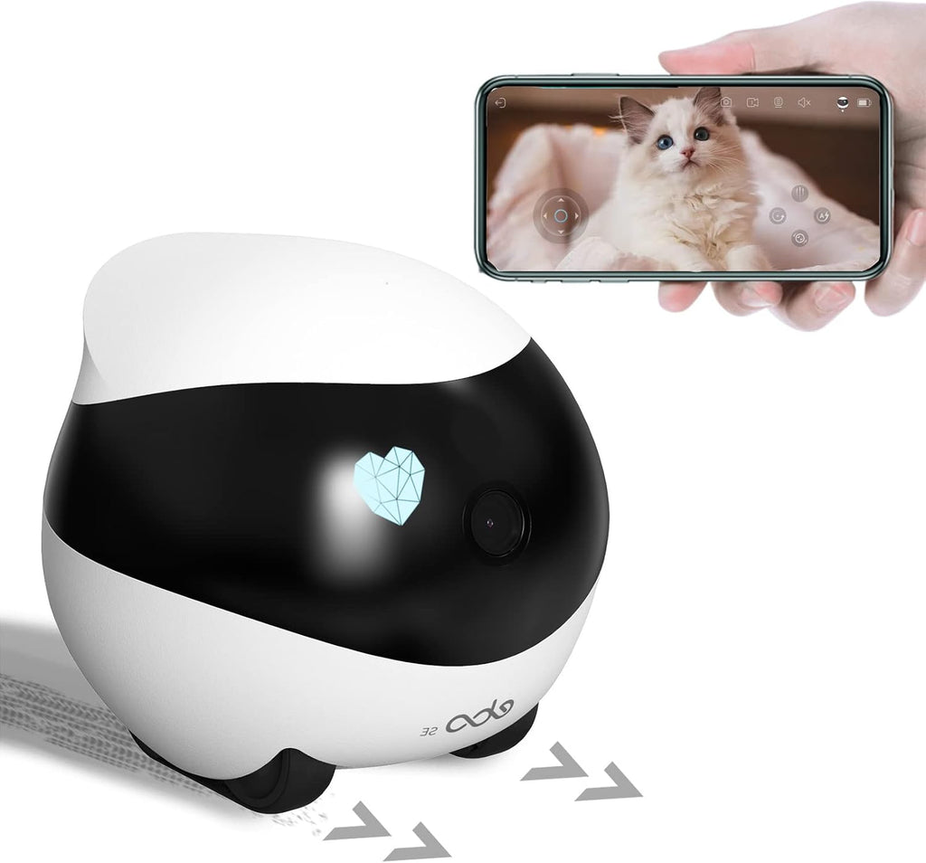 Remotely Moving Security Robot with Two Way Audio and WiFi Full HD K2269