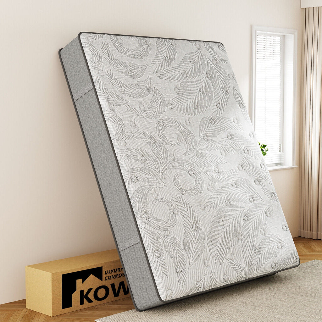 Queen Medium Plush Innerspring Hybrid Mattress Y72363