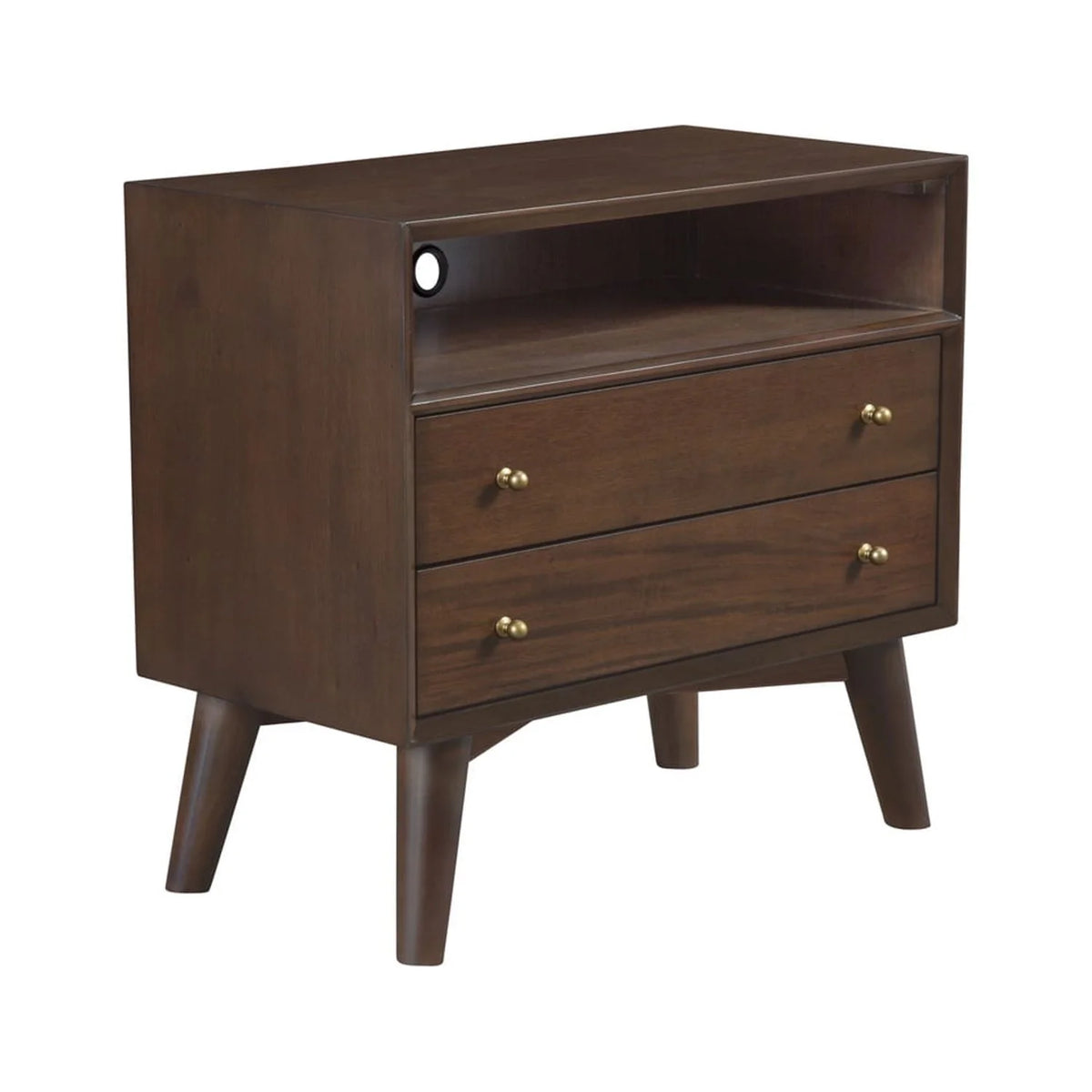Walnut Nightstand B325337