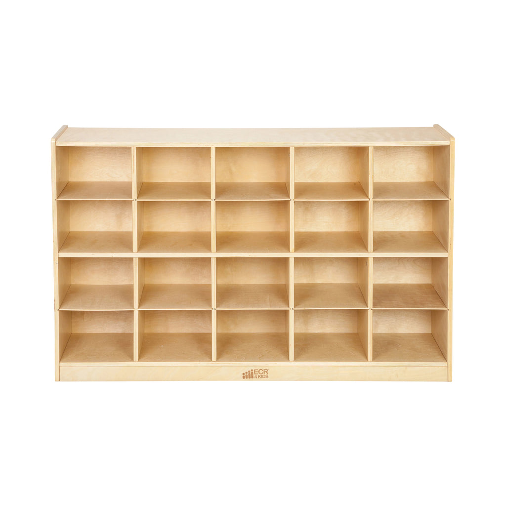 20 Cubby Mobile Tray Storage Cabinet L94247