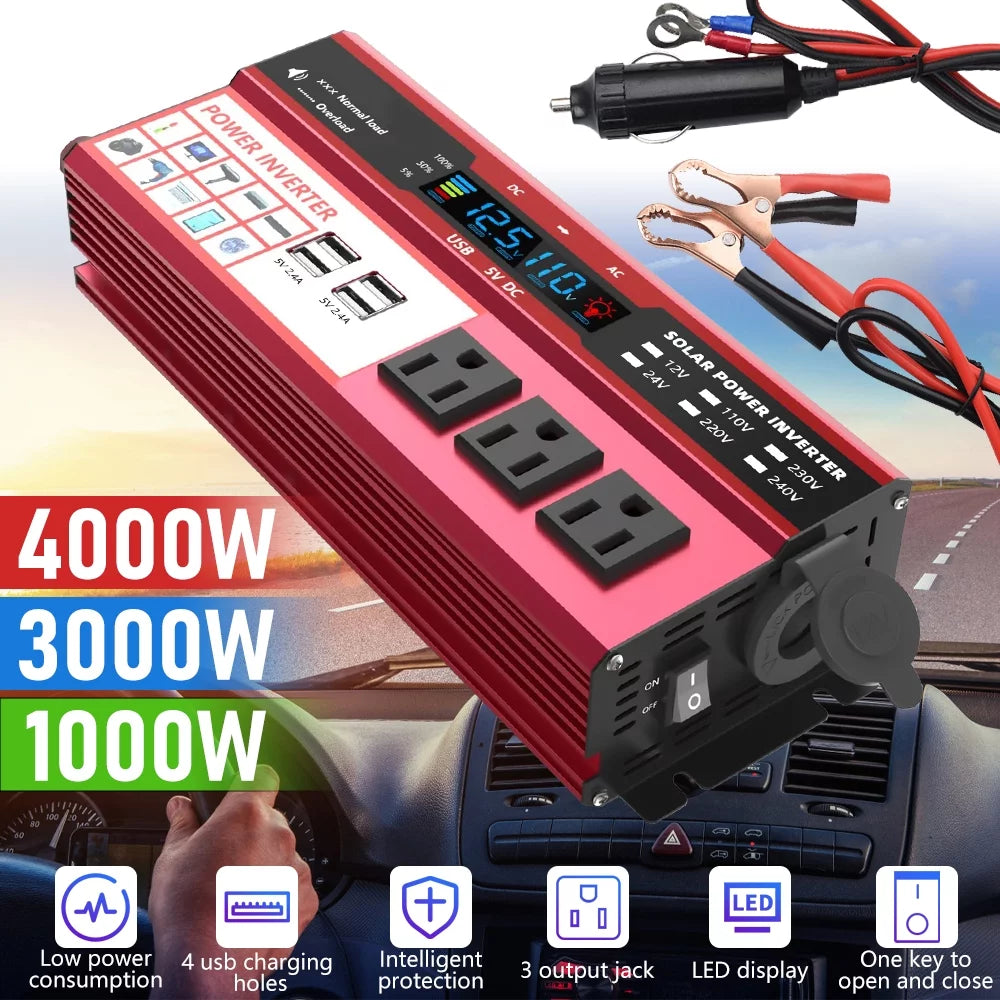 3000W Modified Sine Wave Car Power Inverter V390128