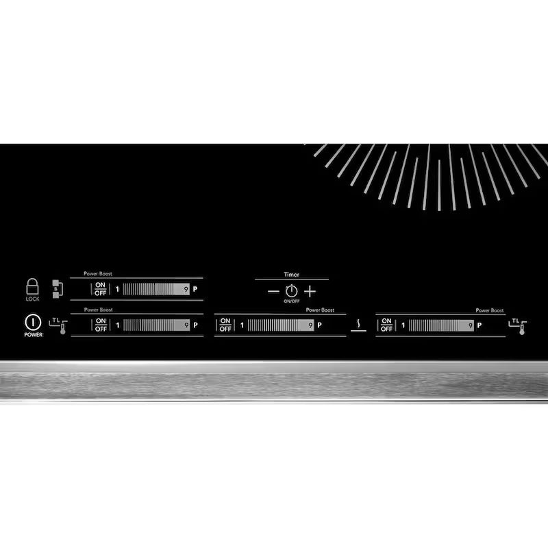 30 in. Black Induction Cooktop with 4 Elements J797