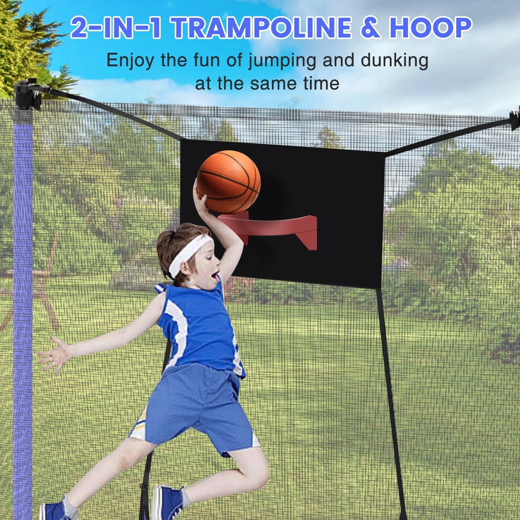 12FT Round Trampoline with Enclosure N905069