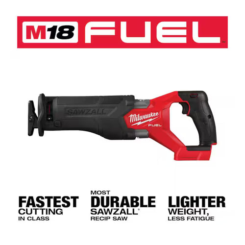 18V Lithium-Ion Brushless Cordless Reciprocating Saw Kit with 6.0Ah Battery Y13797