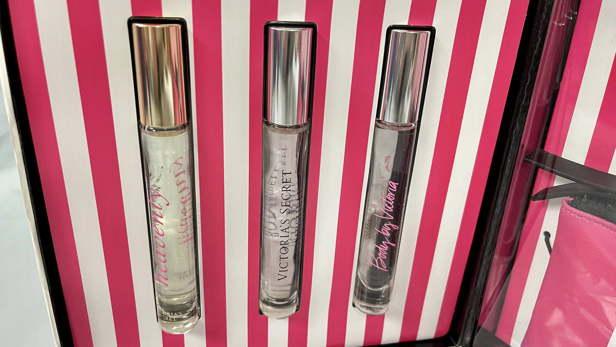 3 Pc Eau De Parfum Perfume Set with Pouch S436512