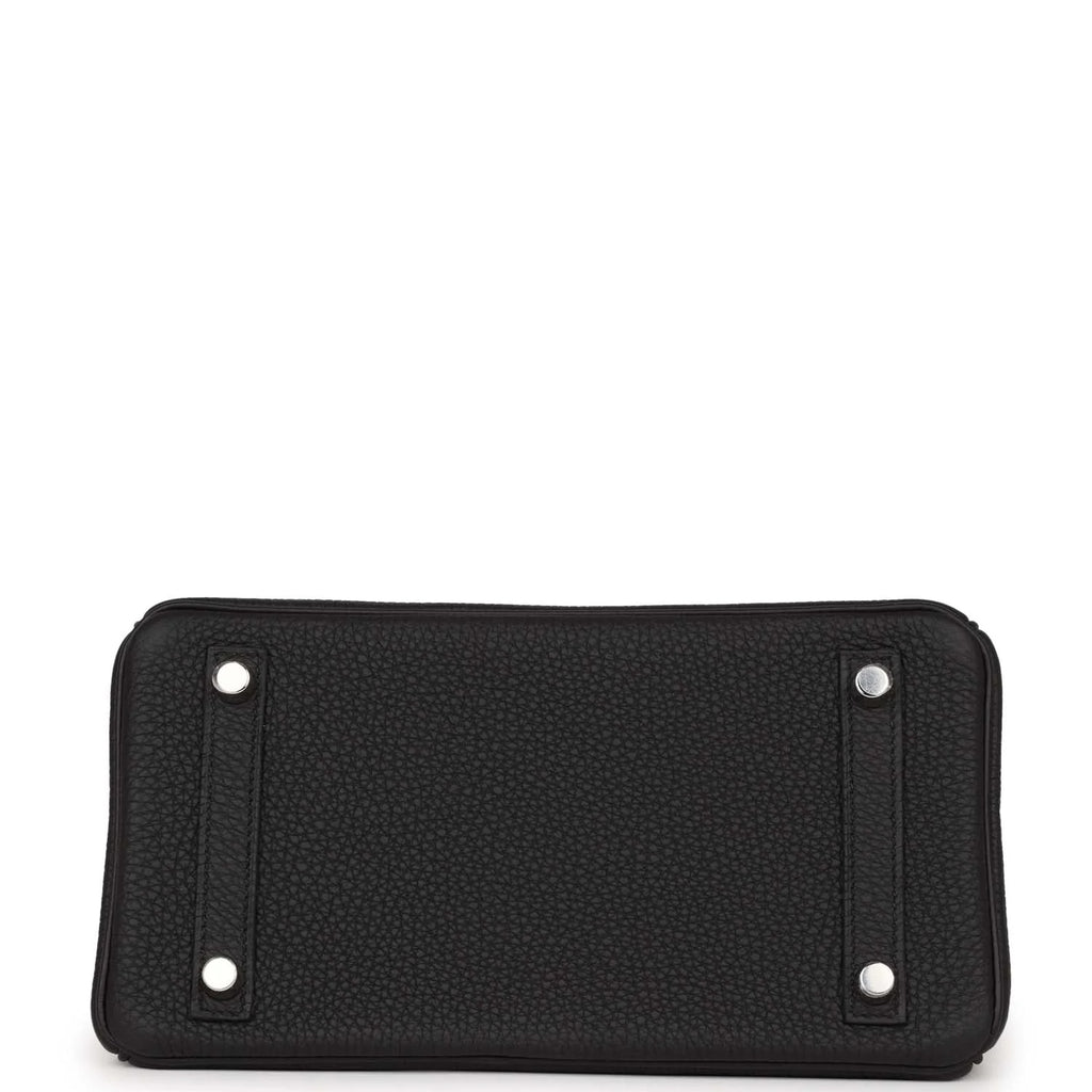 Black Leather Handbag V104