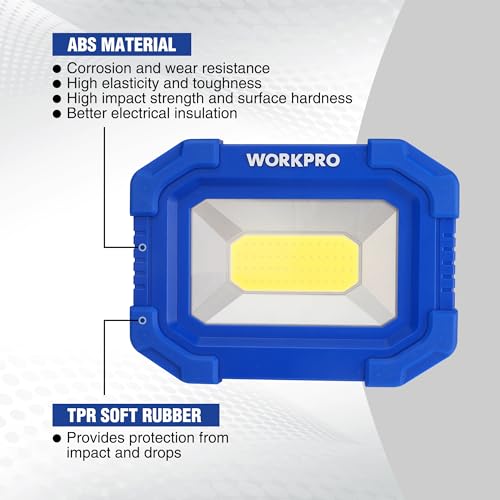 Rechargeable Magnetic LED Work Light 2000LM 2 Pack L894