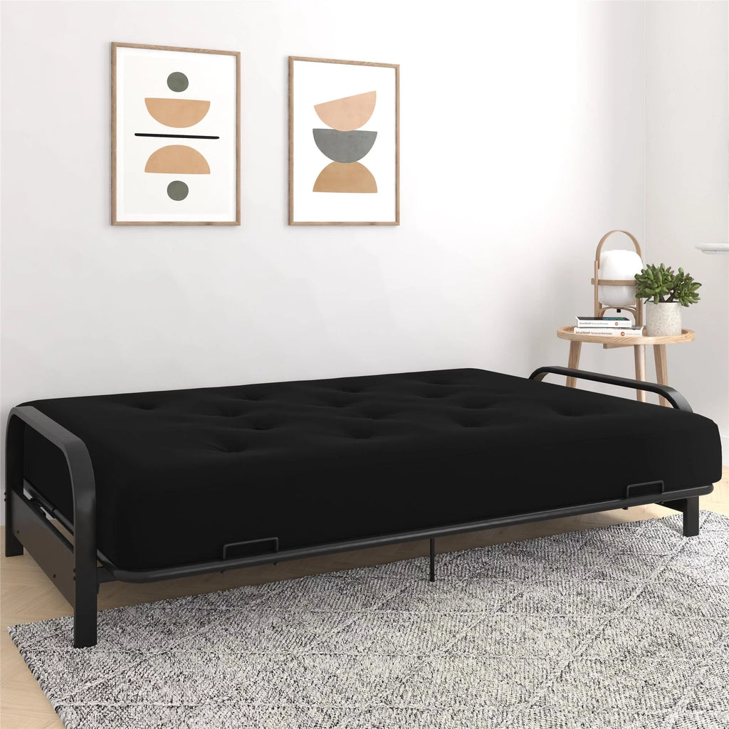 8 Innerspring Full Microfiber Futon Mattress E8114