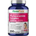 4000mg Phytoceramide Complex 200 Veggie Capsules J3212