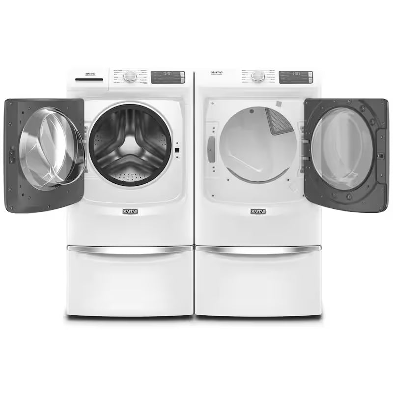 White 7.3 cu. ft. Electric Vented Dryer with Steam L8130
