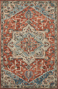 Red Multi Rug 9'3 x 13' C72089
