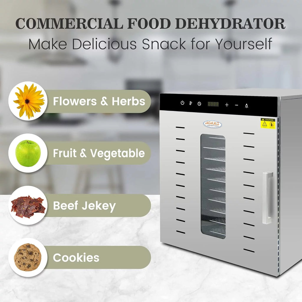 12 Trays Stainless Steel Dehydrator X798032