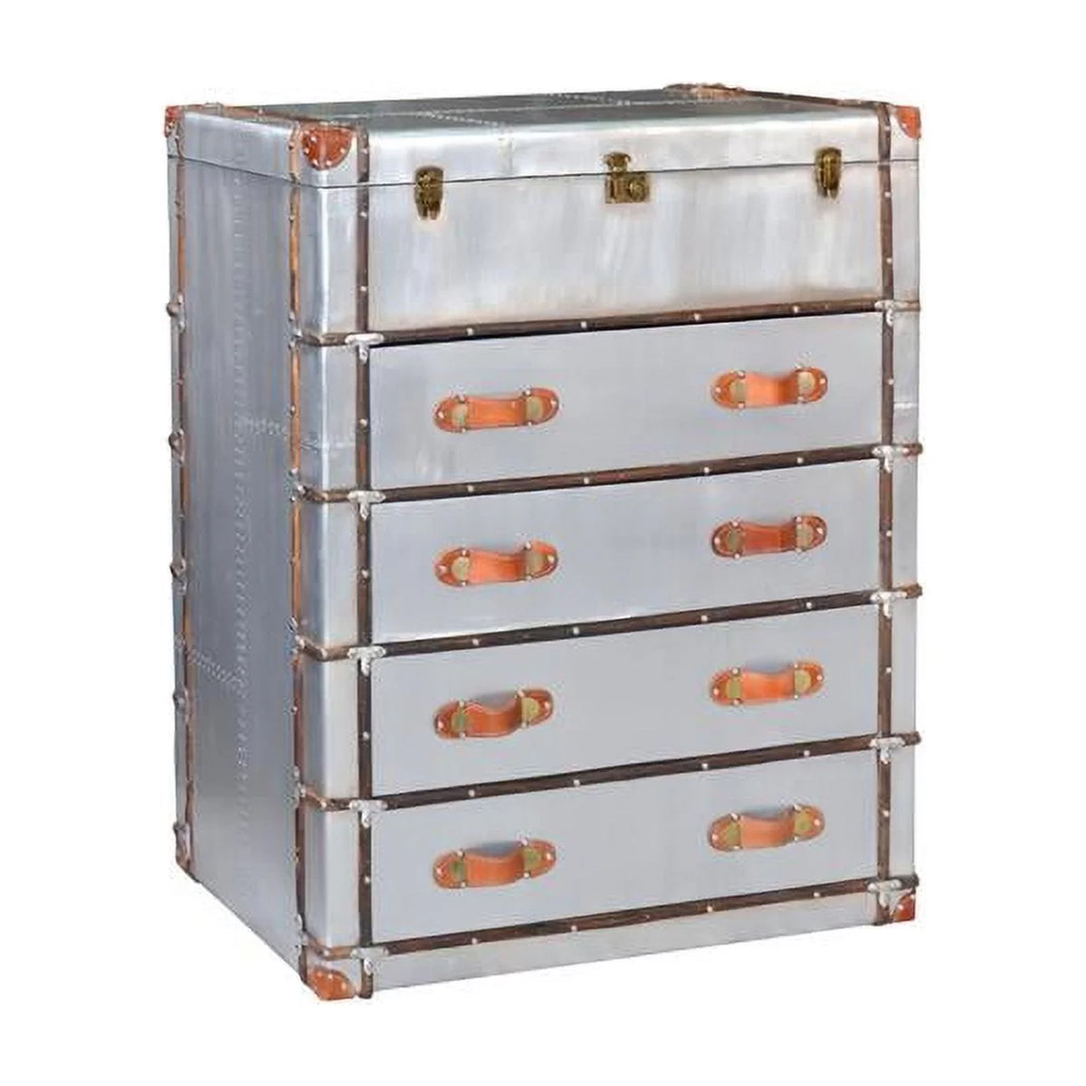 Aluminum 4 Drawer Dresser D130722