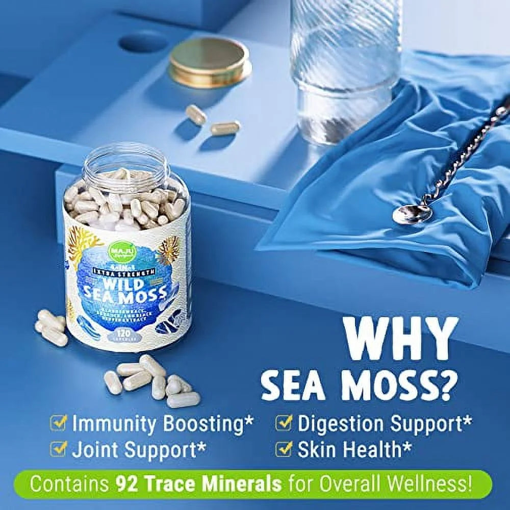 Organic Sea Moss Capsules 120ct H709752