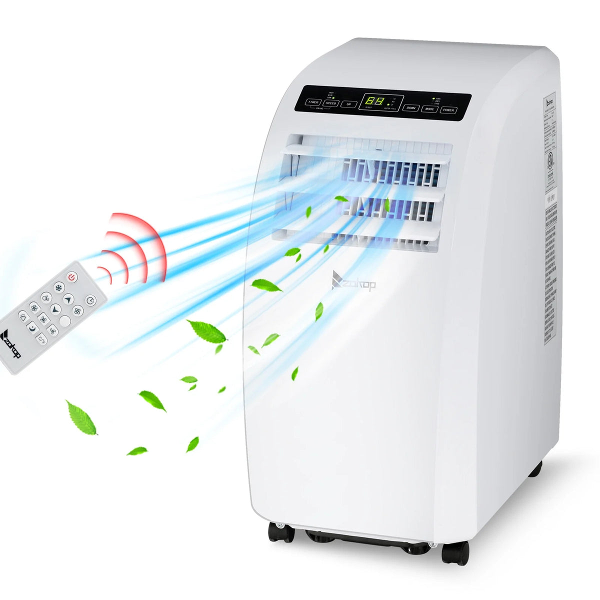 White Portable Air Conditioner E295