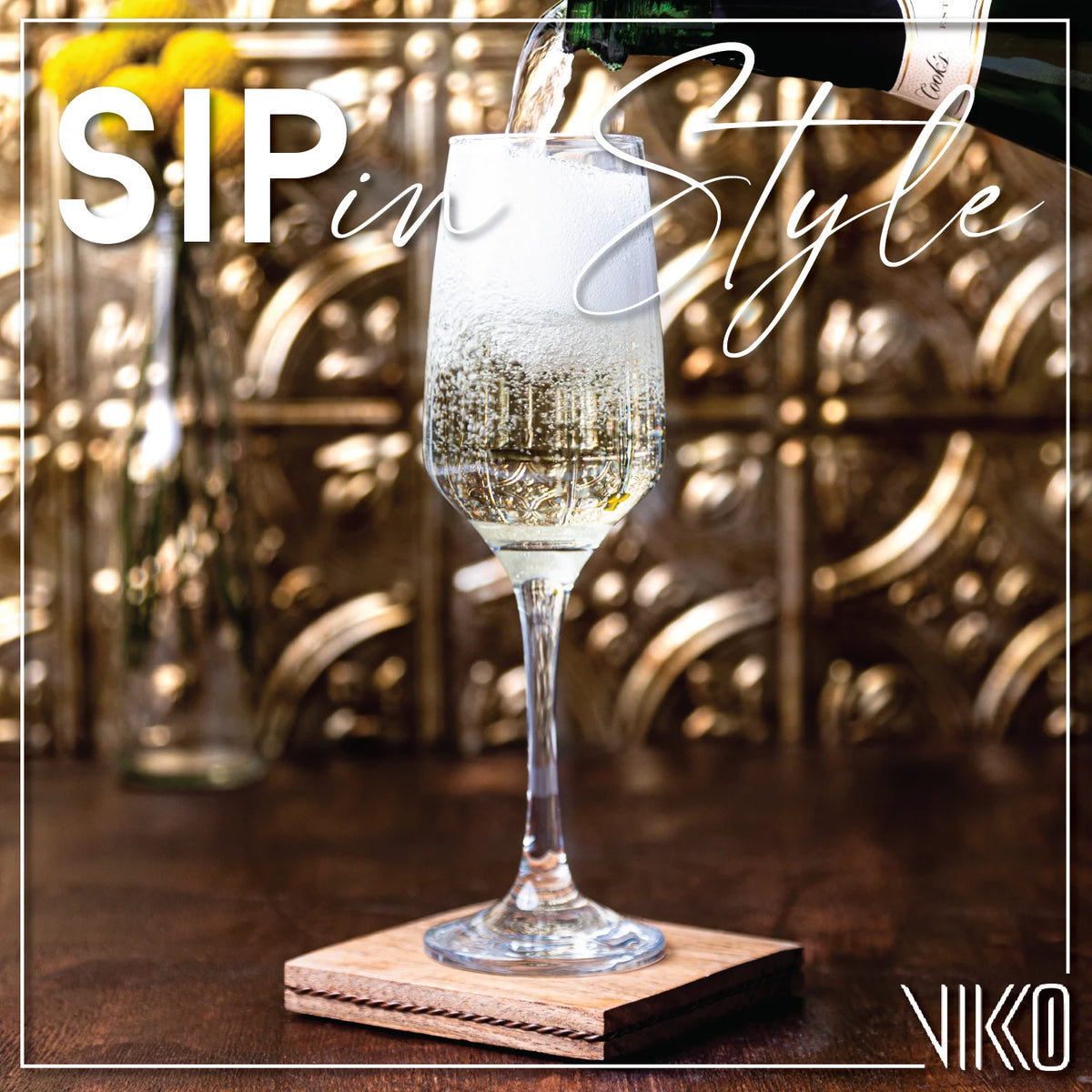 Champagne Flutes Set of 4 Q9012