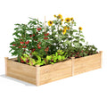 48" x 96" x 17.5" Cedar Raised Garden Bed M393663