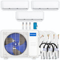 30,000 BTU 3 Zone Ductless Mini Split Air Conditioner and Heat Pump L6625