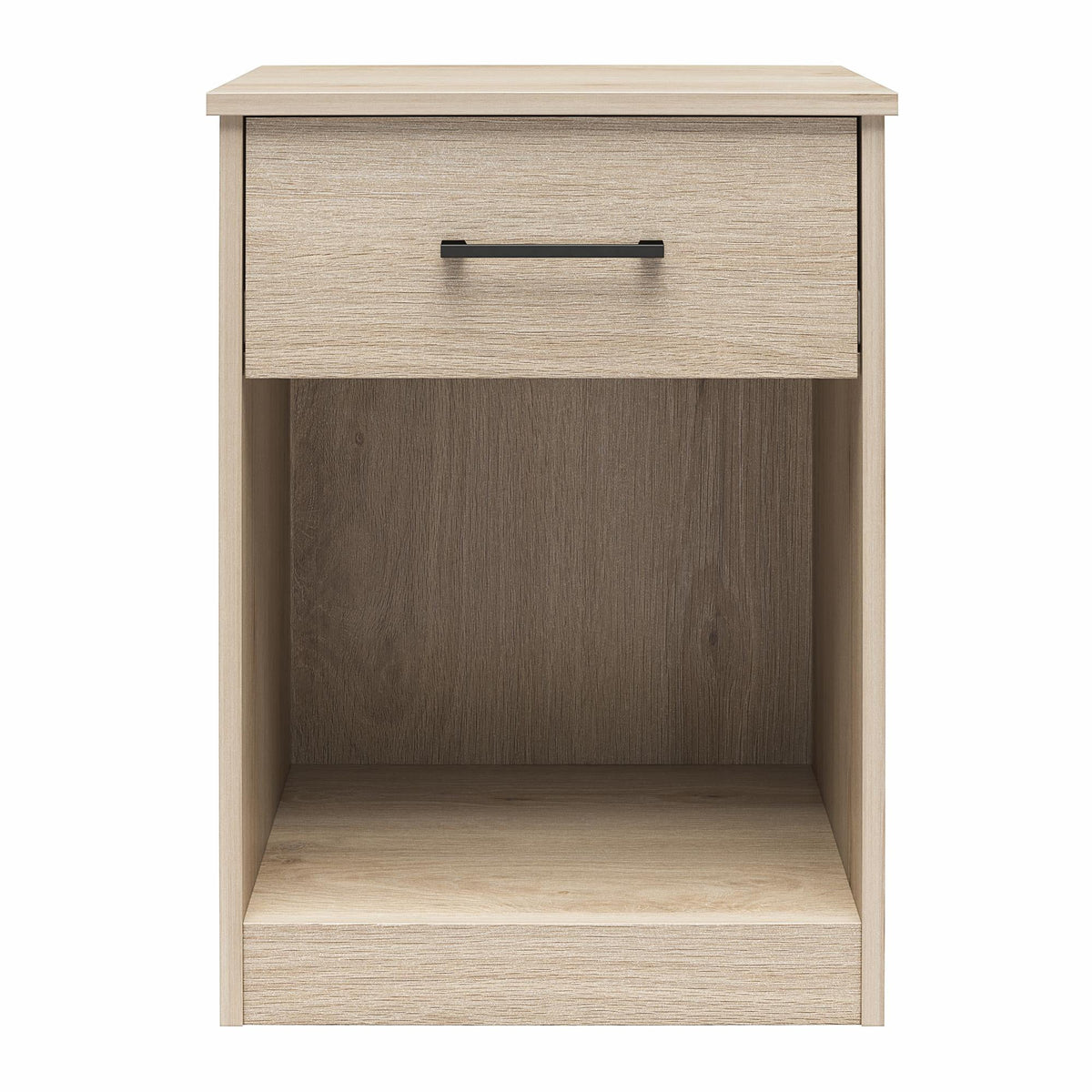 Light Oak Nightstand with Drawer L8038