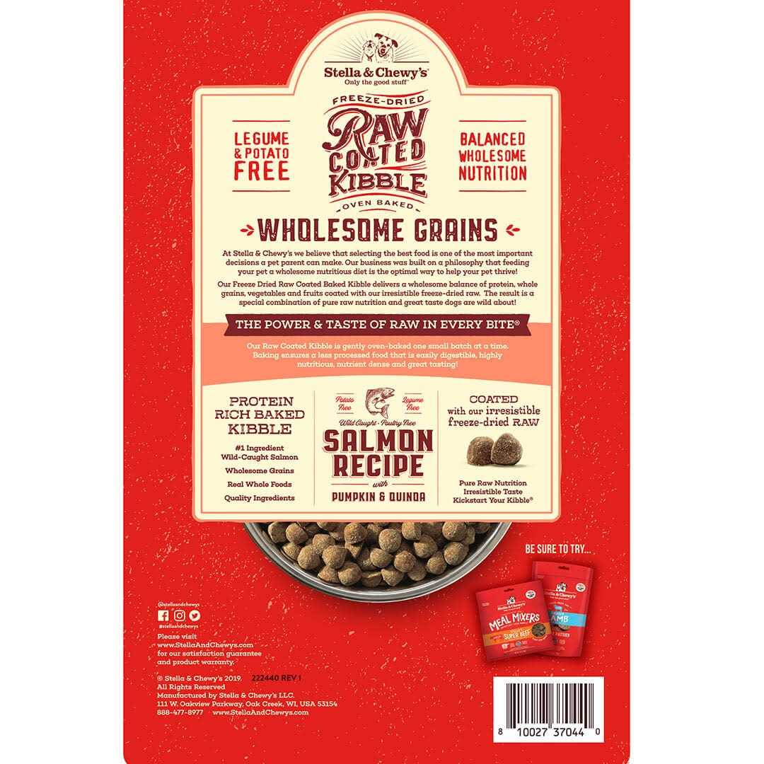 Raw Coated Kibble with Wholesome Grains Dog E179