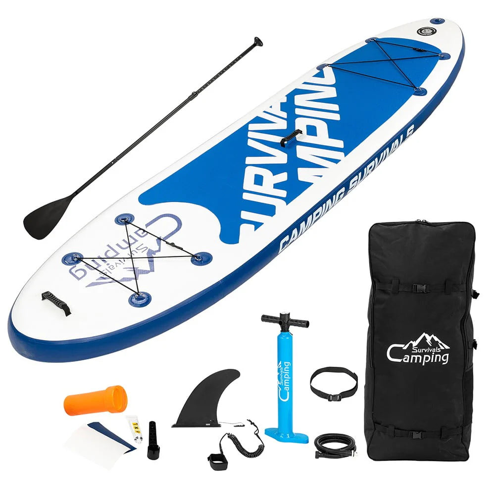 11Ft Inflatable Stand Up Paddle Board with Carrying Bag Q392686