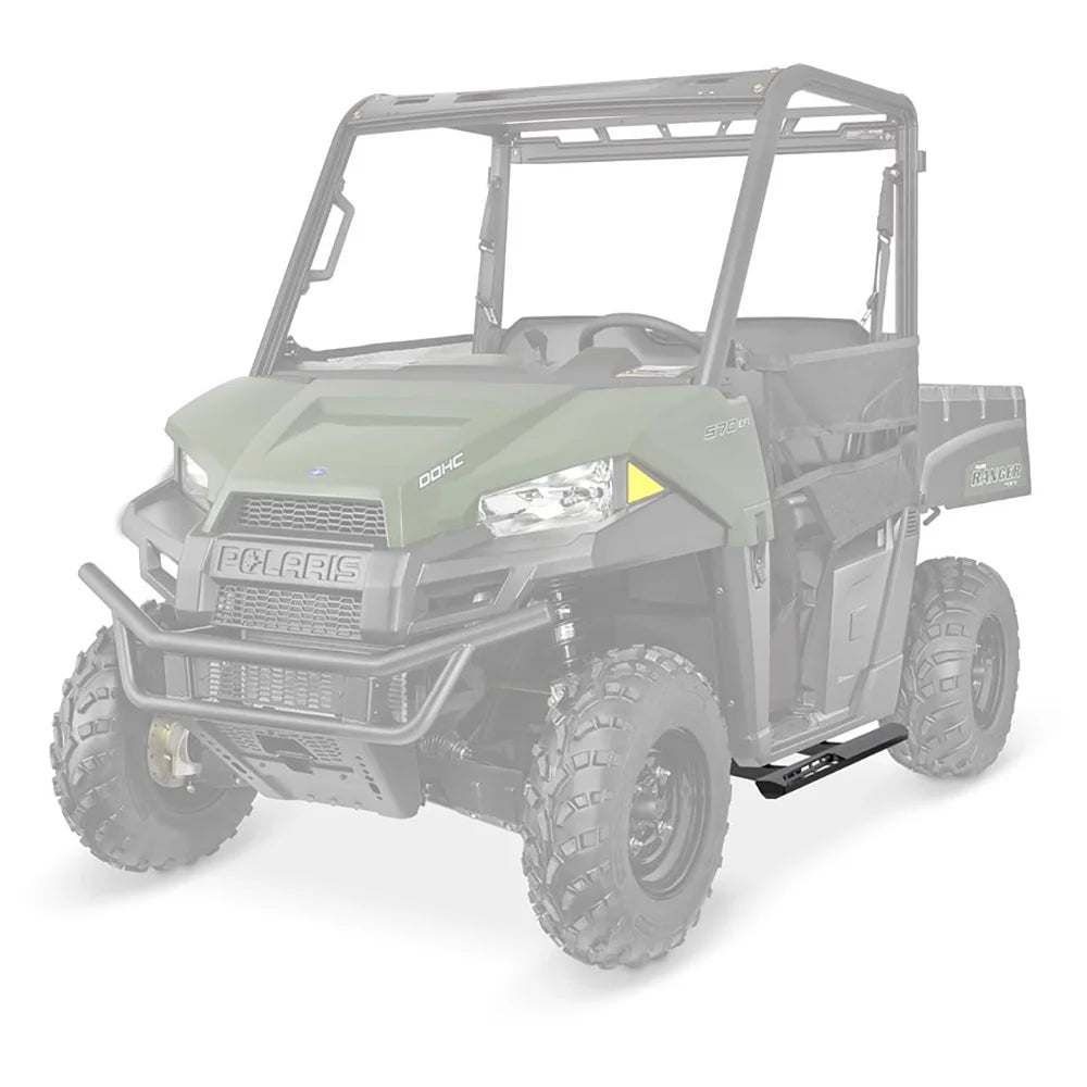 Black Nerf Bars With Step H35408