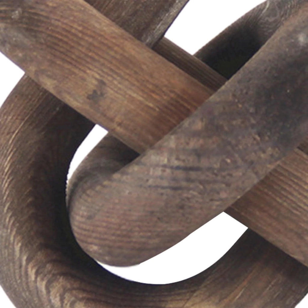 3 Link Wooden Chain Decor Y52530