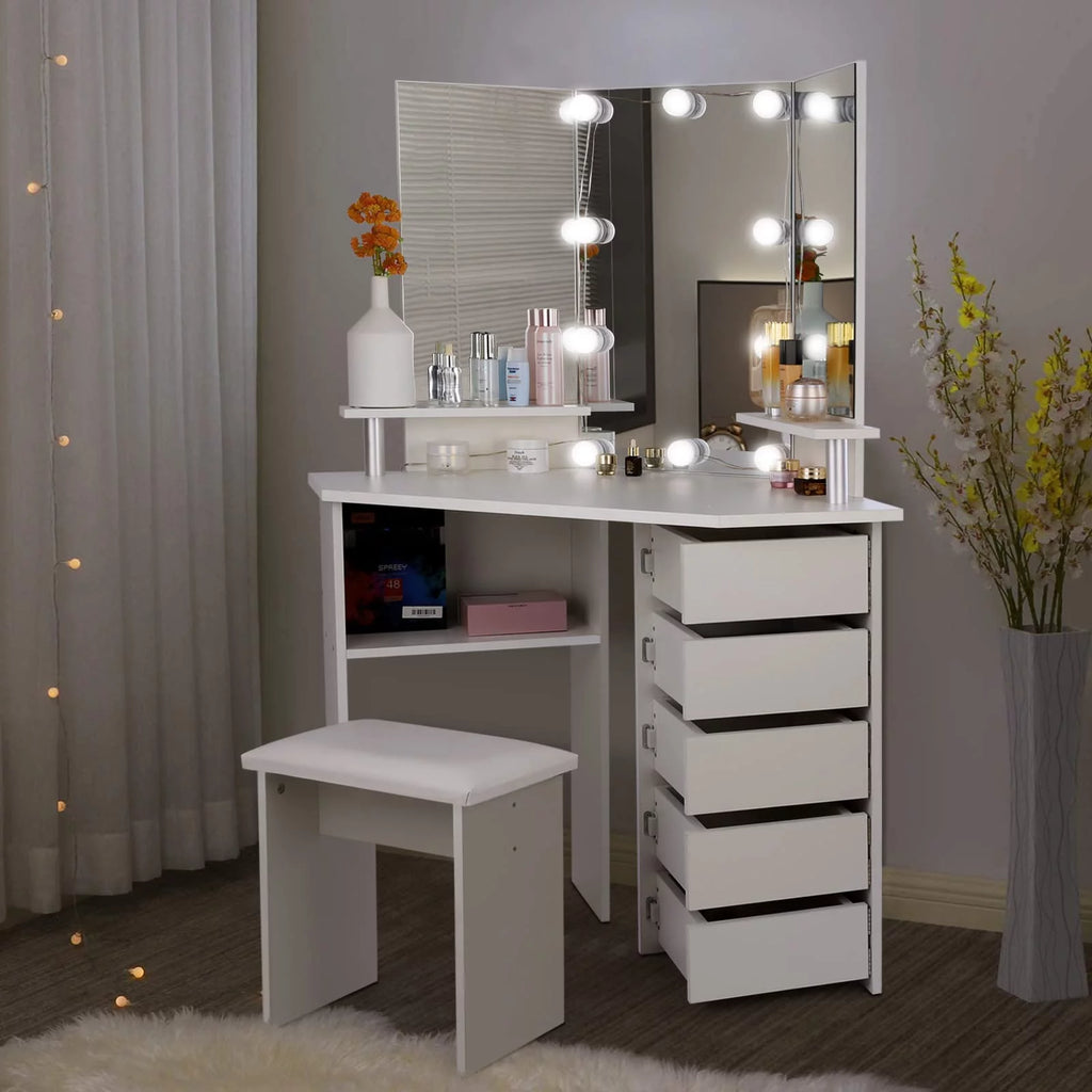 Vanity Table Stool Set V173406