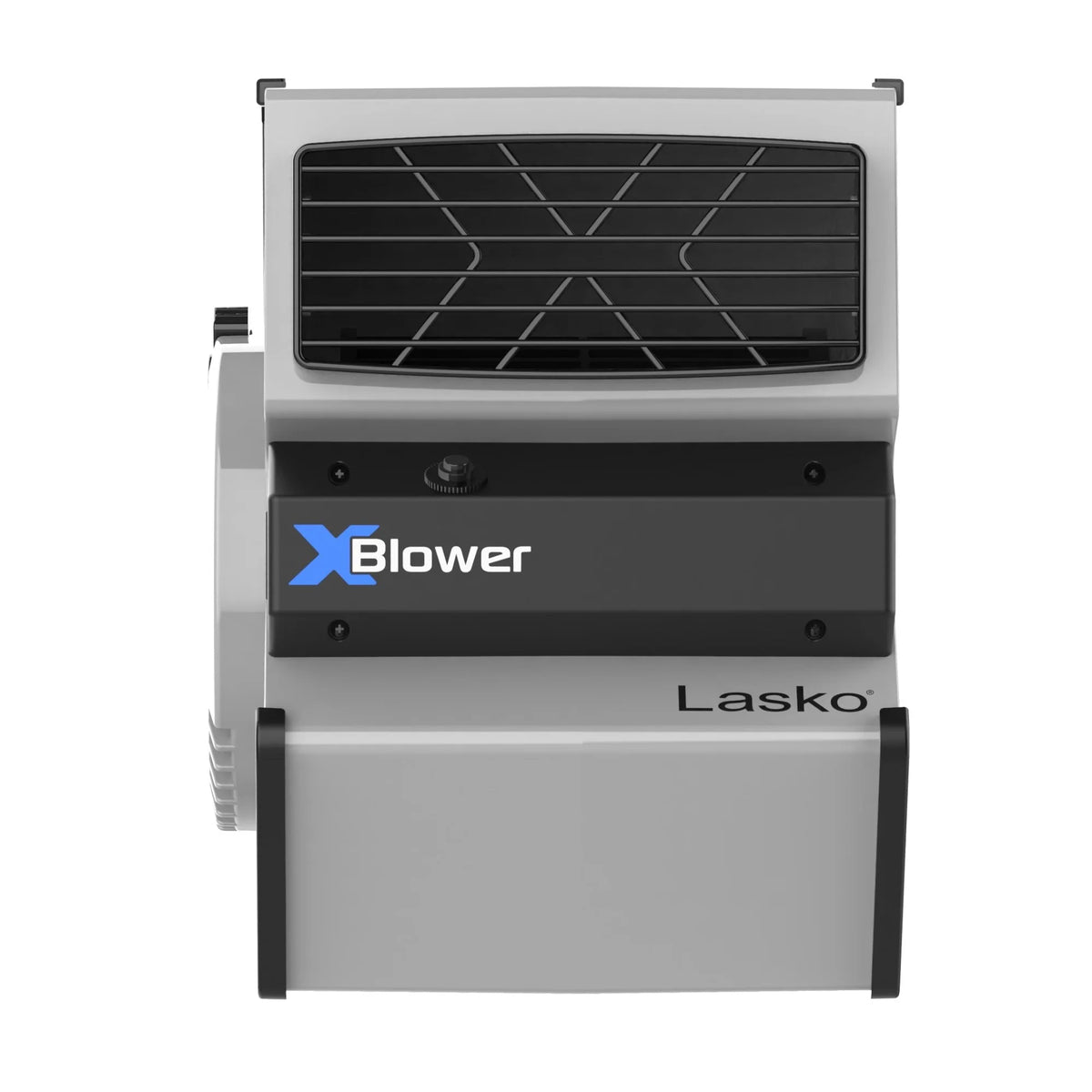 11" 6 Position Blower Fan with Outlet and USB Ports, Gray X761