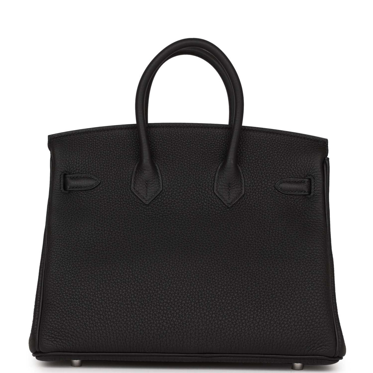 Black Leather Handbag V104